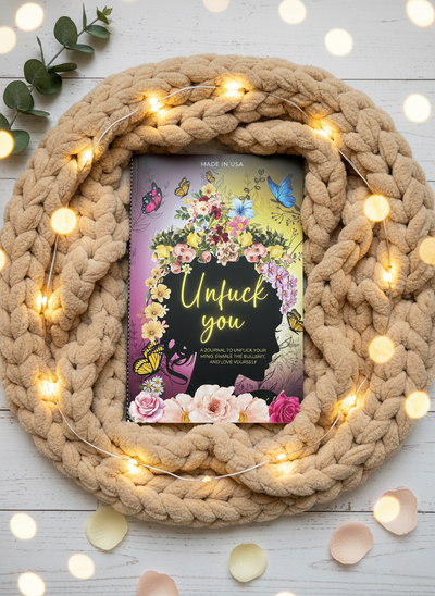 Unf*ck You Journal – Funny Guided Self-Love & Gratitude Notebook for Women | Self-Help, Mental Health & Self-Care Gift