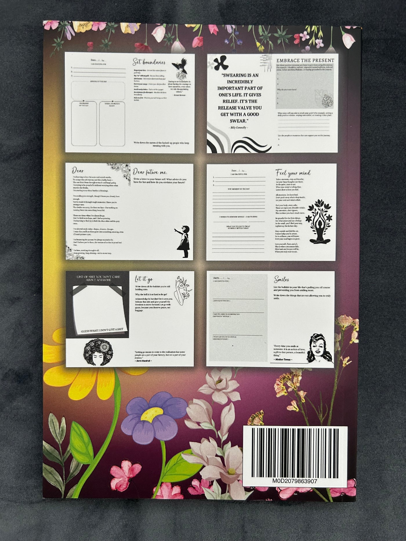 Unf*ck You Journal – Funny Guided Self-Love & Gratitude Notebook for Women | Self-Help, Mental Health & Self-Care Gift