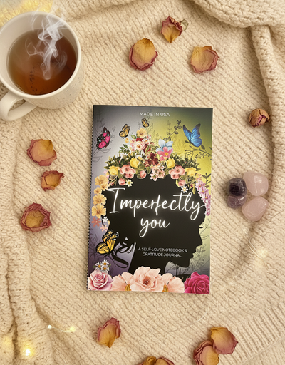 Imperfectly You Journal – Guided Self-Love & Gratitude Notebook for Women | Stop Overthinking & Calm Anxiety | Self-Care & Self-Help Book