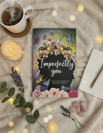 Imperfectly You Journal – Guided Self-Love & Gratitude Notebook for Women | Stop Overthinking & Calm Anxiety | Self-Care & Self-Help Book